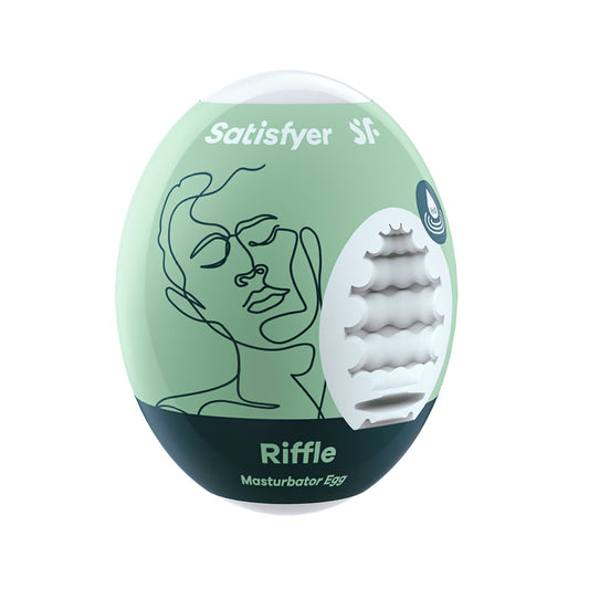 Satisfyer Masturbator Egg - Riffle -  Stroker Sleeve