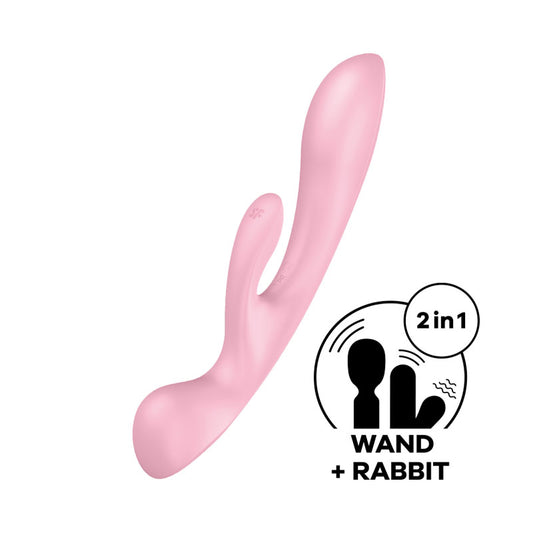 Satisfyer Triple Oh -  USB Rechargeable Rabbit Vibrator