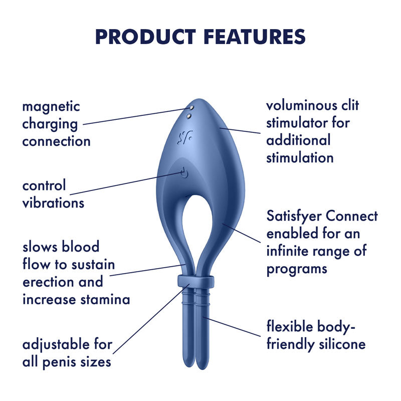 Satisfyer Bullseye -  -  Vibrating Adjustable Lasso Cock Ring