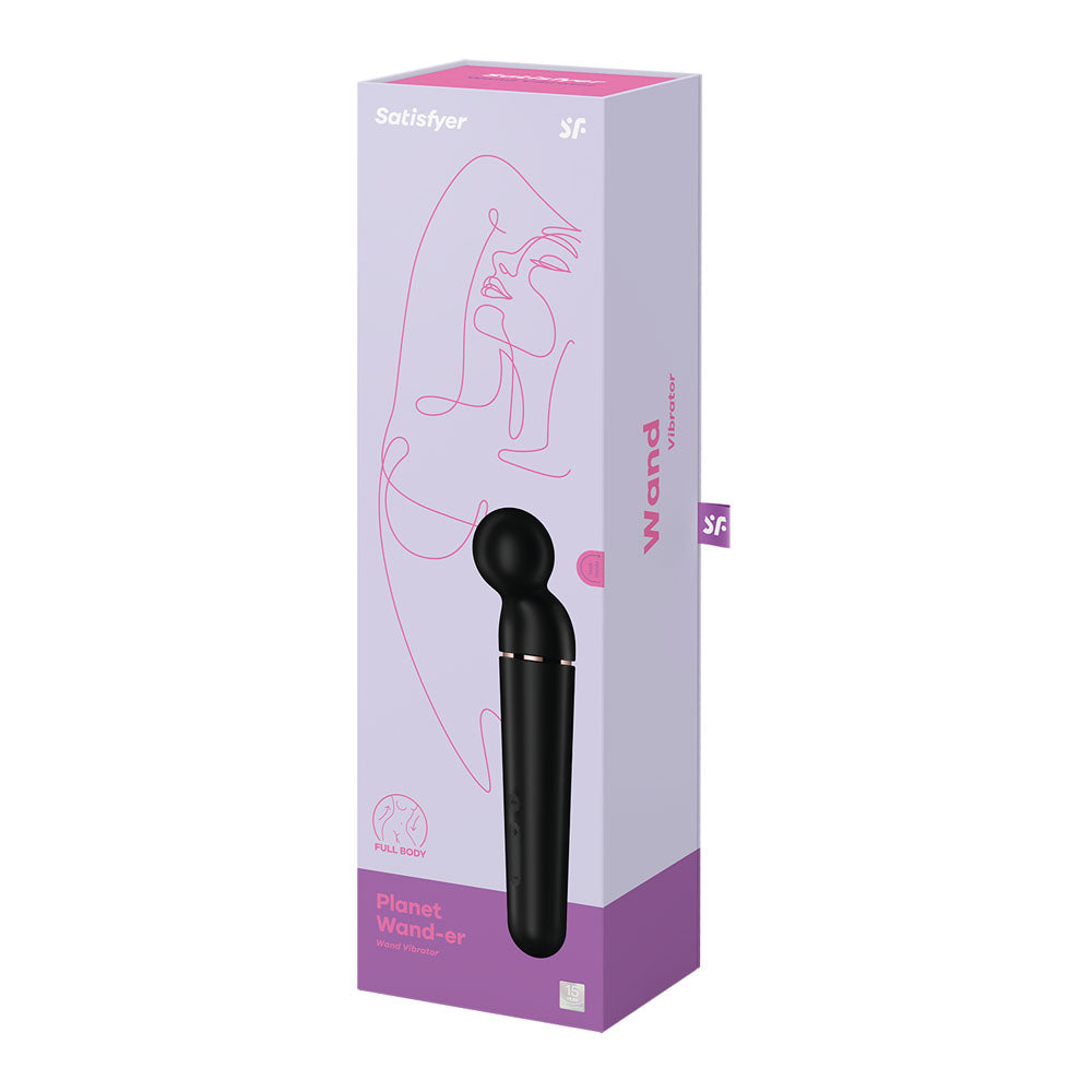 Satisfyer Planet Wand-er -  - /Rose Gold USB Rechargeable Massager Wand