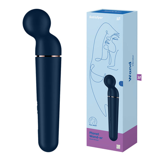 Satisfyer Planet Wand-er -  - /Rose Gold USB Rechargeable Massager Wand