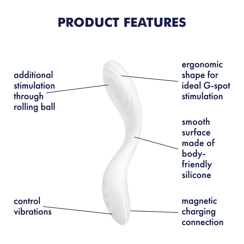 Satisfyer Rrrolling Pleasure -  USB Rechargeable Vibrator