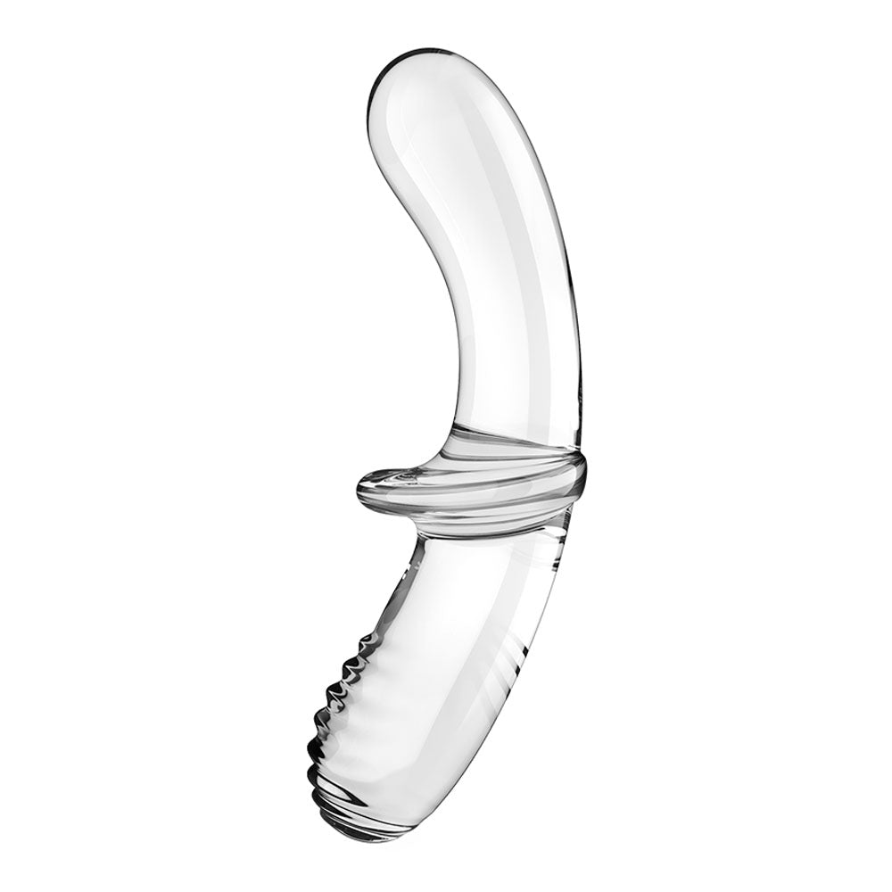 Satisfyer Double Crystal -  Glass Double Ended Dildo