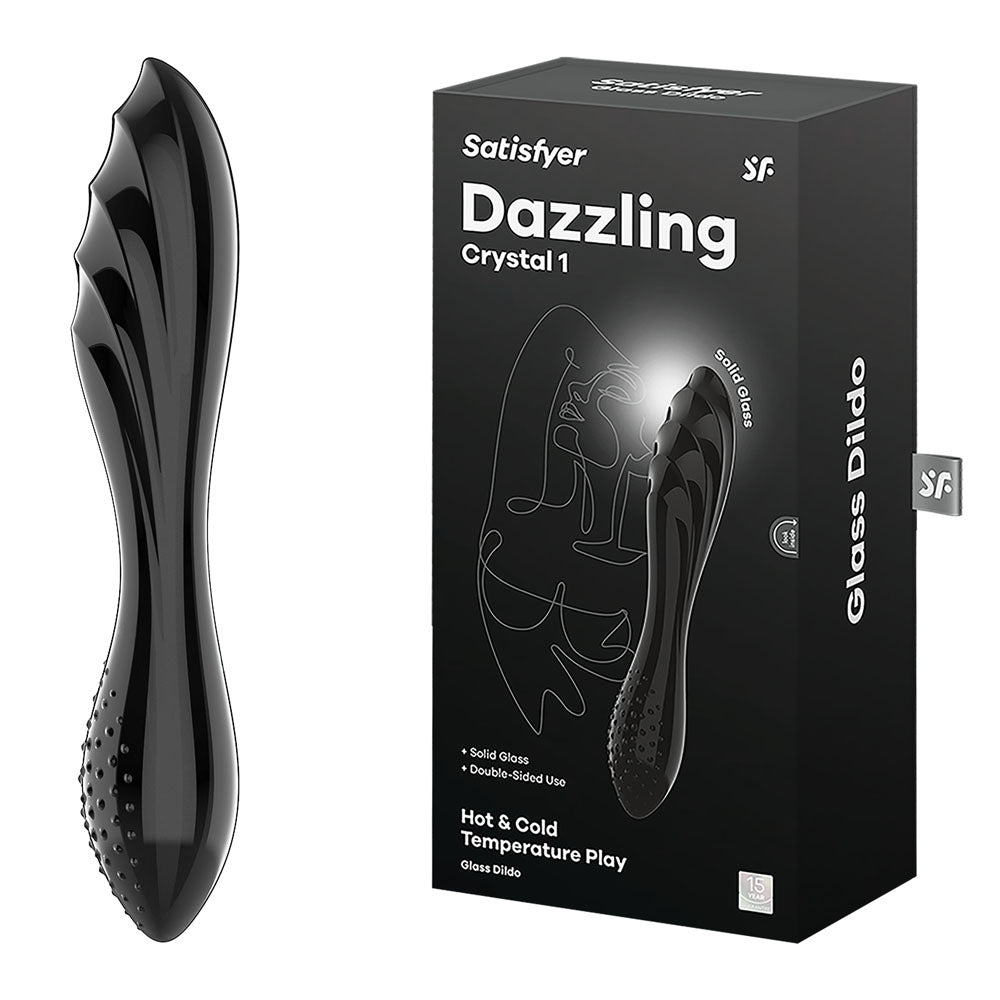 Satisfyer Dazzling Crystal 1 -  -  Glass Double Ended Dildo