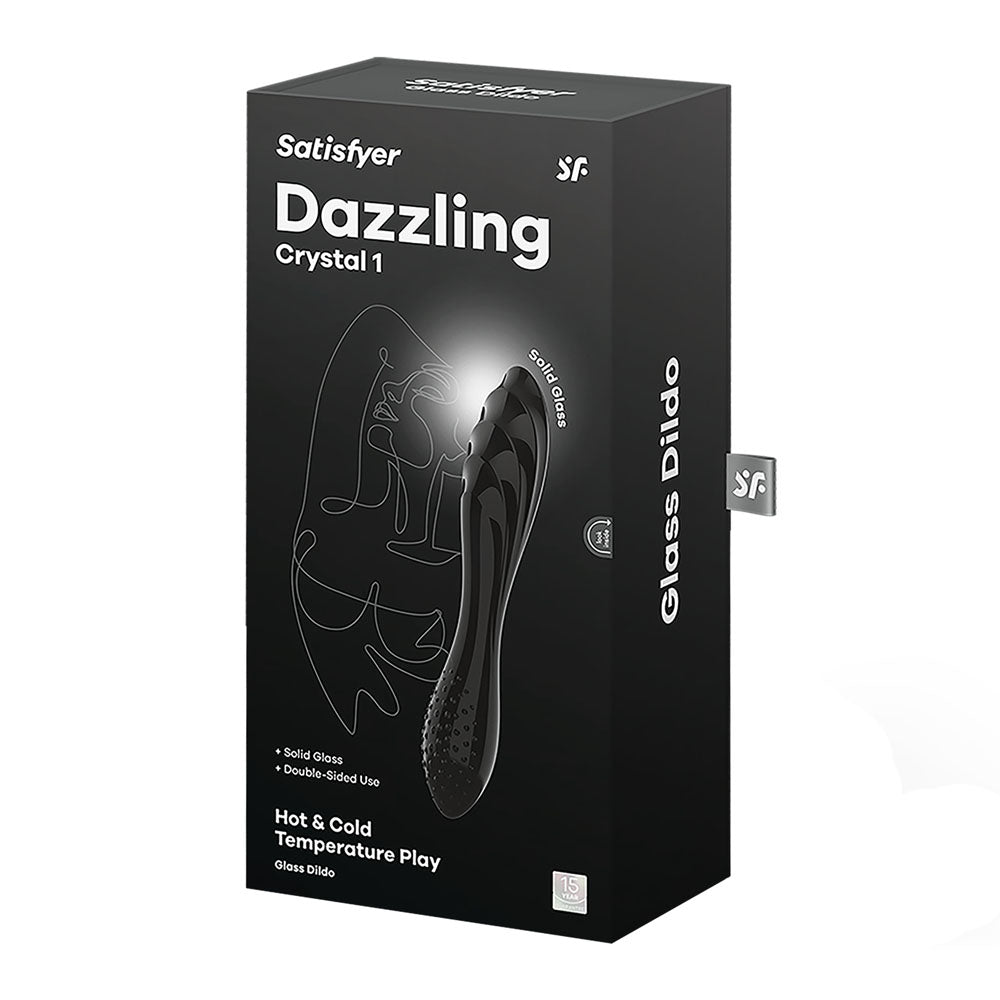 Satisfyer Dazzling Crystal 1 -  -  Glass Double Ended Dildo
