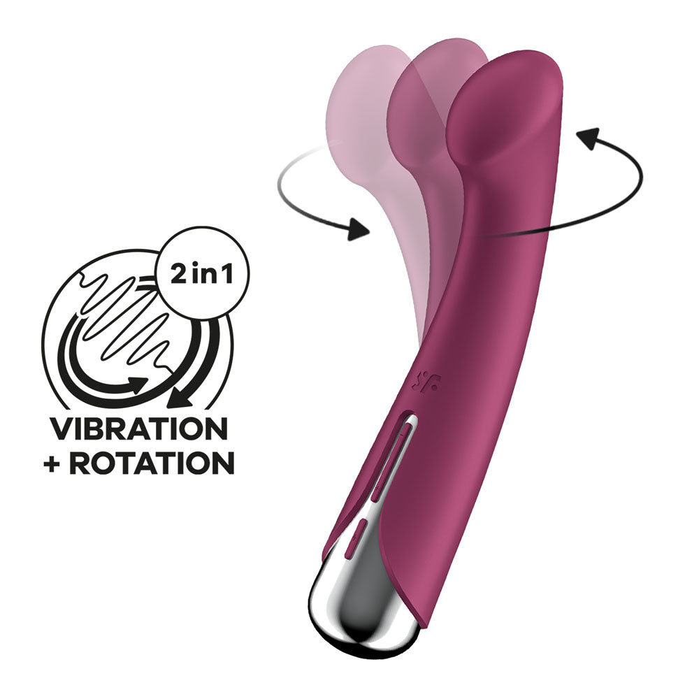 Satisfyer Spinning G-Spot 1 -  -  16.5 cm USB Rechargeable Rotating Vibrator
