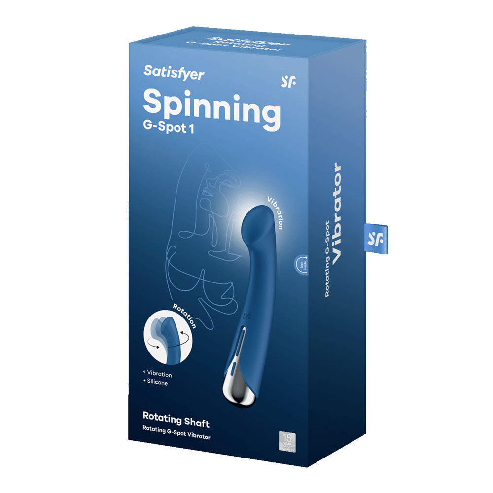 Satisfyer Spinning G-Spot 1 -  -  16.5 cm USB Rechargeable Rotating Vibrator