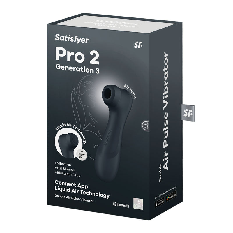 Satisfyer Pro 2 Generation 3 with App Control - Dark Grey