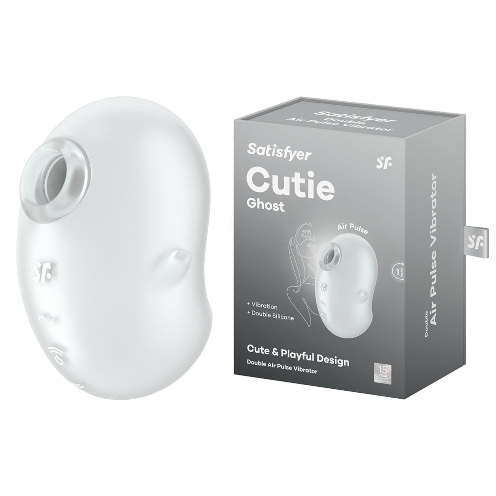 Satisfyer Cutie Ghost -  -  USB Rechargeable Air Pulse Stimulator