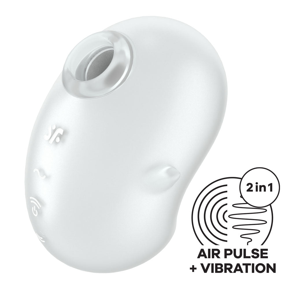 Satisfyer Cutie Ghost -  -  USB Rechargeable Air Pulse Stimulator