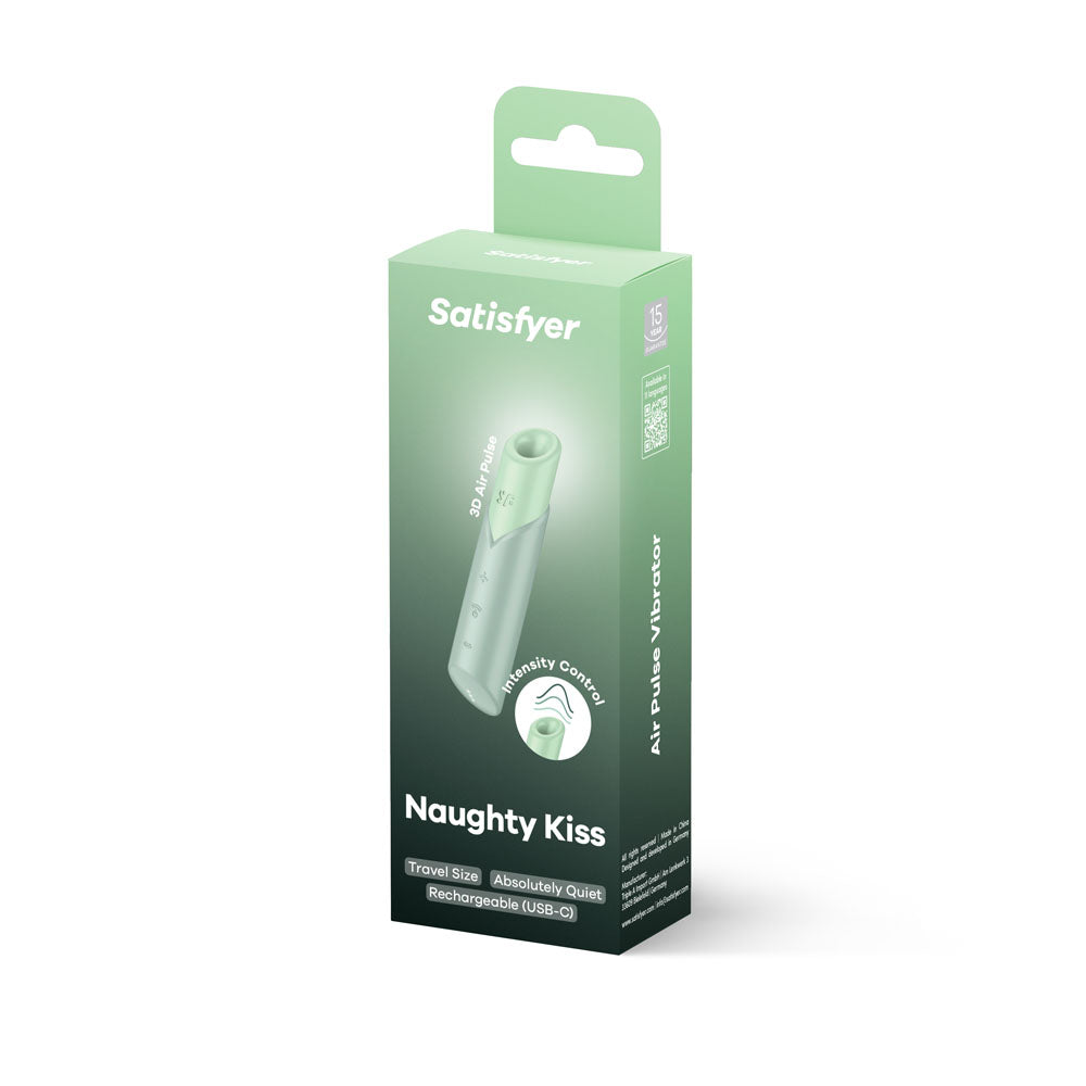Satisfyer Naughty Kiss - Mint