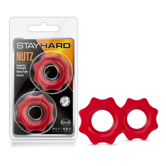 Stay Hard Nutz -  Cock Rings - Set of 2