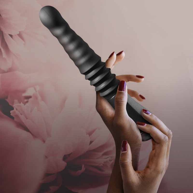 Temptasia Lazarus Thrusting Dildo -  25.4 cm USB Rechargeable Thrusting Dildo