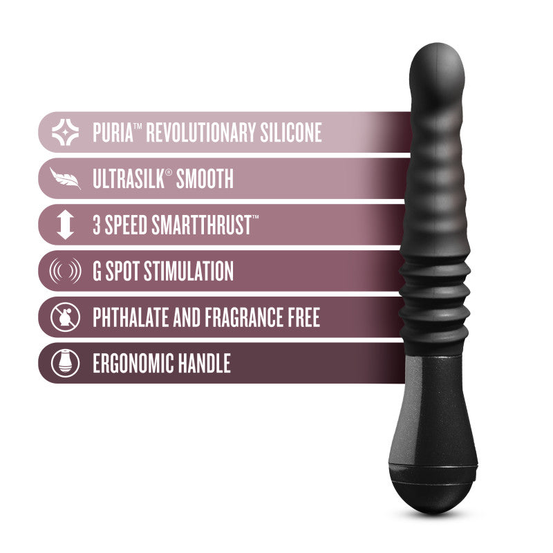 Temptasia Lazarus Thrusting Dildo -  25.4 cm USB Rechargeable Thrusting Dildo