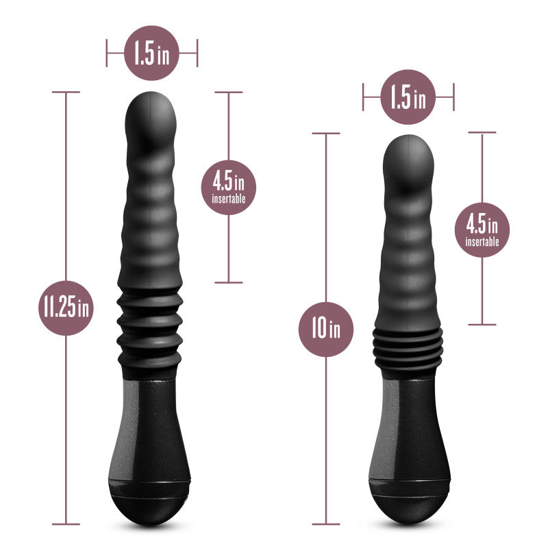Temptasia Lazarus Thrusting Dildo -  25.4 cm USB Rechargeable Thrusting Dildo