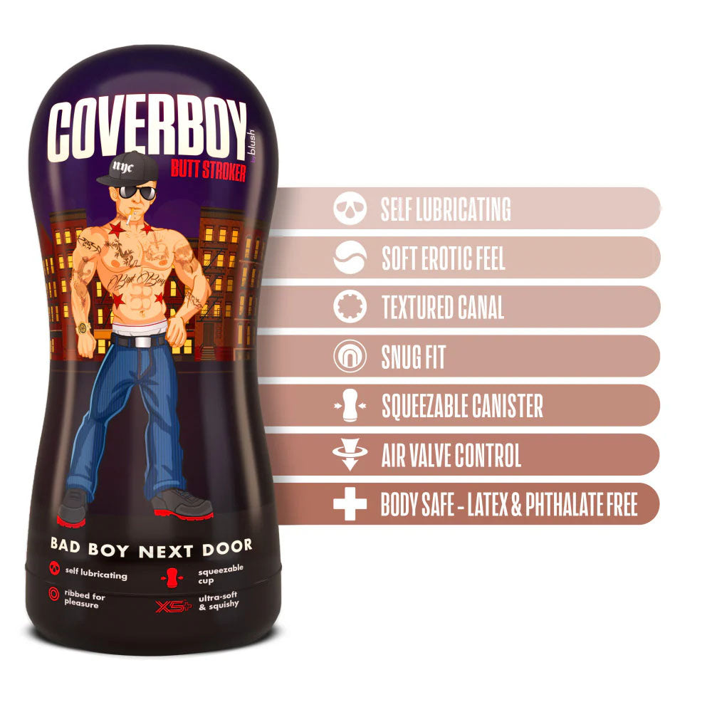 Coverboy Bad Boy Next Door -  Male Ass Stroker