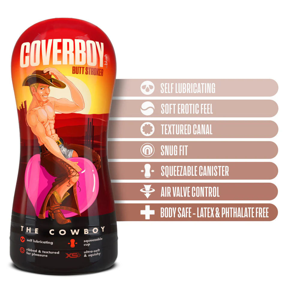 Coverboy The Cowboy -  Male Ass Stroker