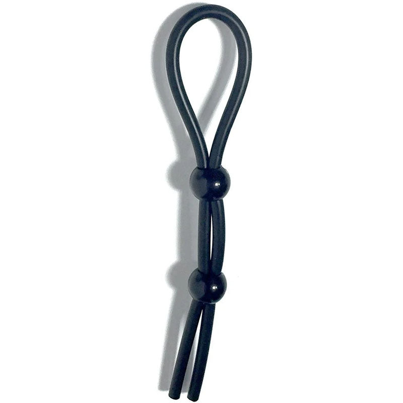 Boneyard Cock Leash Double -  Adjustable Cock Lasso Ring