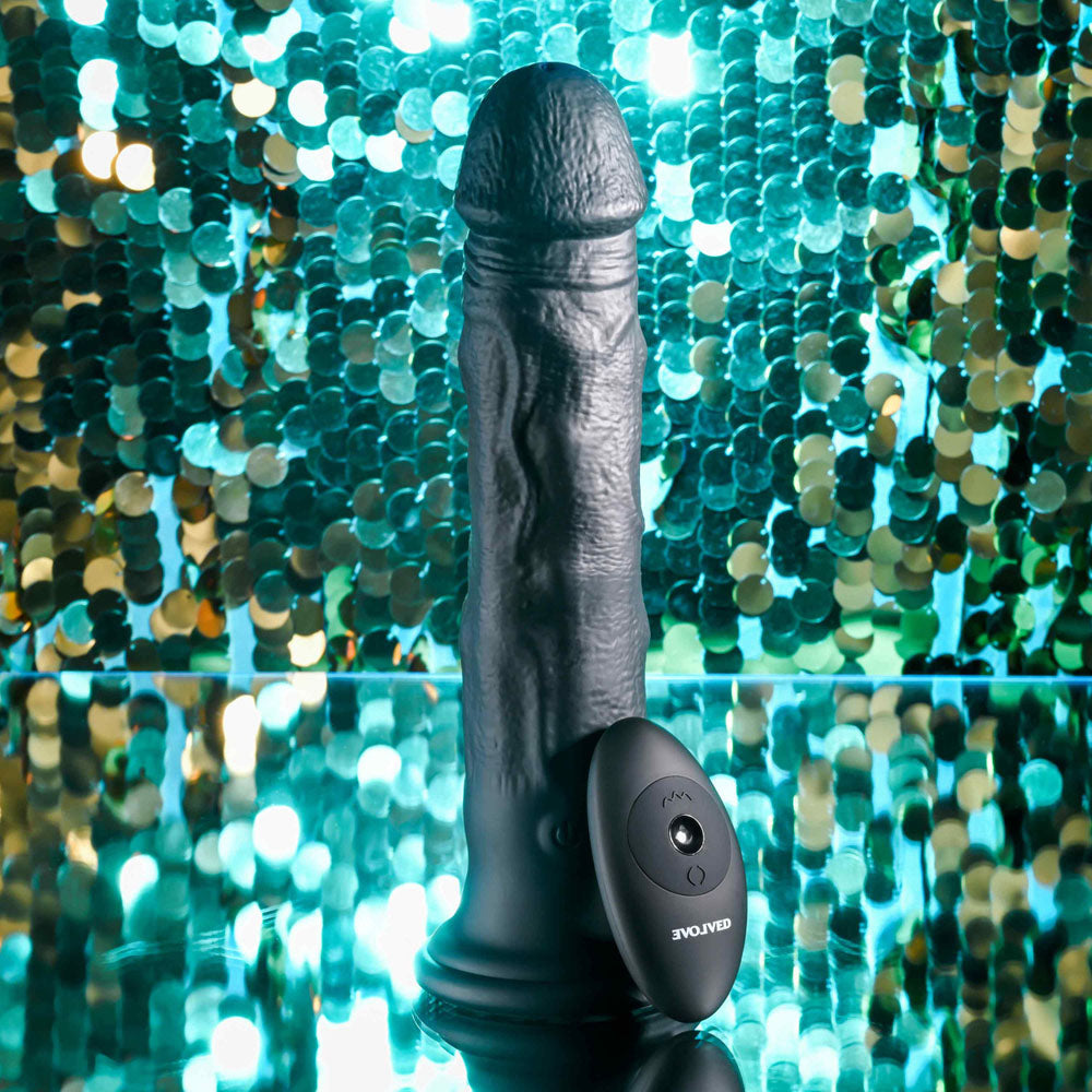 Evolved  THUNDER -  25 cm USB Rechargeable Vibrator