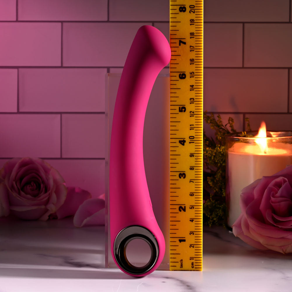 Evolved PLEASURE CURVE -  19 cm USB Rechargeable Vibrator