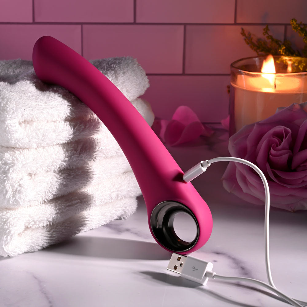 Evolved PLEASURE CURVE -  19 cm USB Rechargeable Vibrator