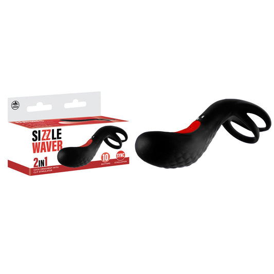 Sizzle Waver -  USB Rechargeable Vibrating Cock Ring