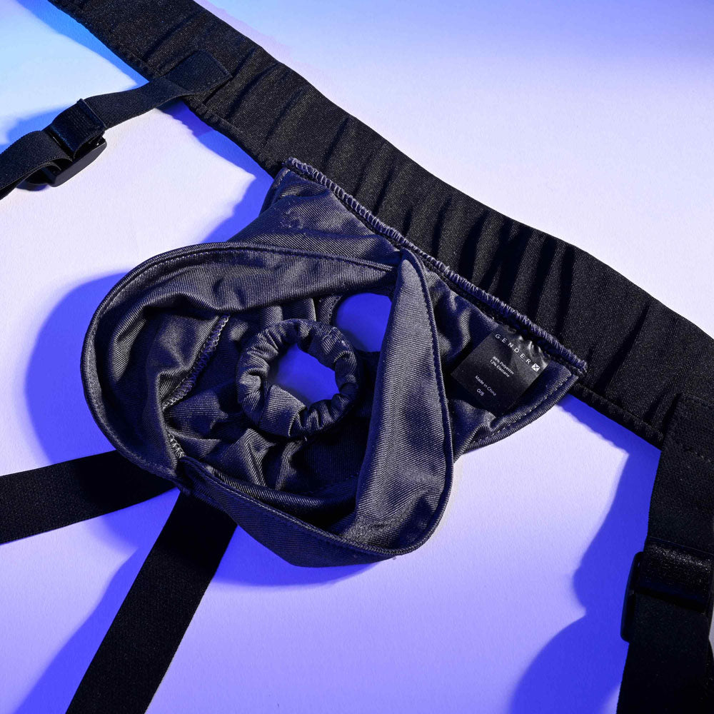 Gender X DOUBLE RIDER -  Adjustable Strap-On Harness (No Probe Included)