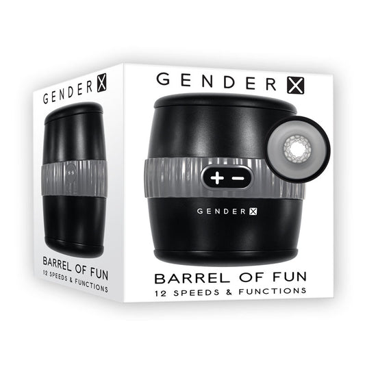 Gender X BARREL OF FUN -  USB Rechargeable Stroker