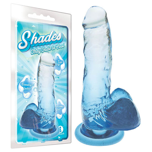 Shades 7'' Jelly TPR Dong -  17.8 cm Dong