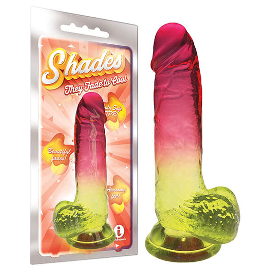 Shades 8'' Jelly TPR Dong -  20.3 cm Dong