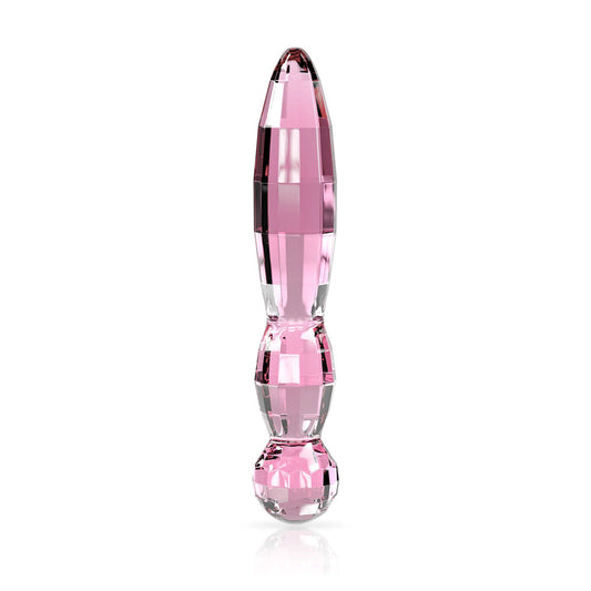 JimmyJane Dillenia Cissus - Clear  Glass 19.5 cm Dildo