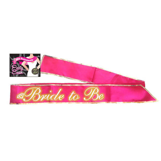 Bride-To-Be Sash - Glow In The Dark - Glow in the Dark Hot  Hen's Party Sash
