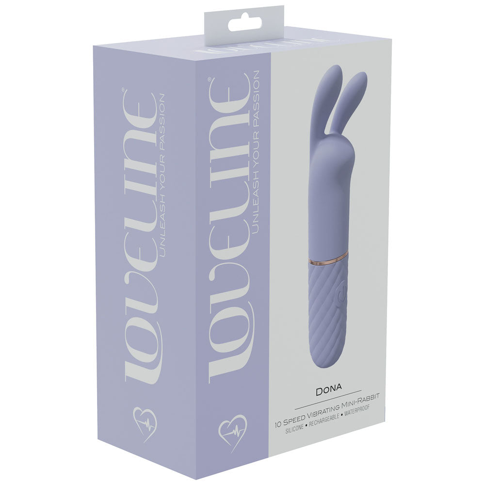 LOVELINE Dona -  - Lavender 11 cm USB Rechargeable Mini Vibrator