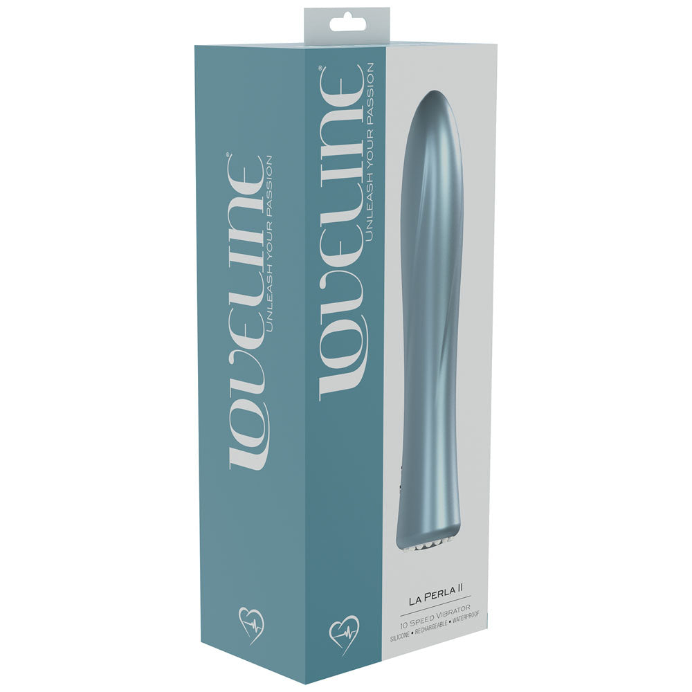 LOVELINE La Perla II -  - Pearlescent  19.2 cm USB Rechargeable Vibrator