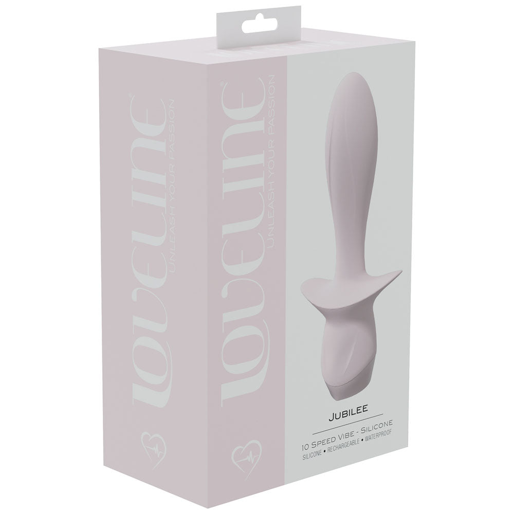 LOVELINE Jubilee -  13.5 cm USB Rechargeable Vibrating Anal Plug