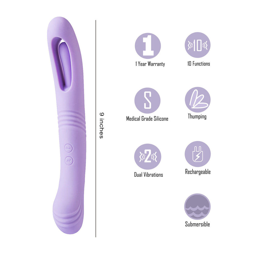 Maia HARPER -  24.1 cm USB Rechargeable Vibrator