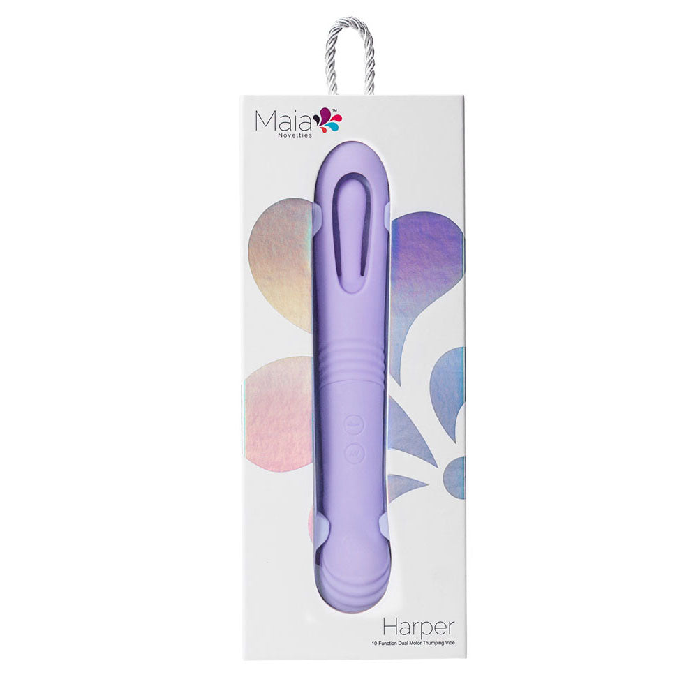 Maia HARPER -  24.1 cm USB Rechargeable Vibrator
