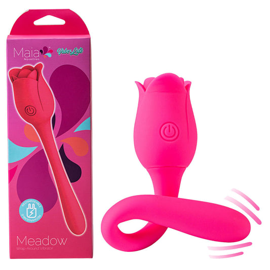 Maia MEADOW -  14 cm USB Rechargeable Flower Stimulator