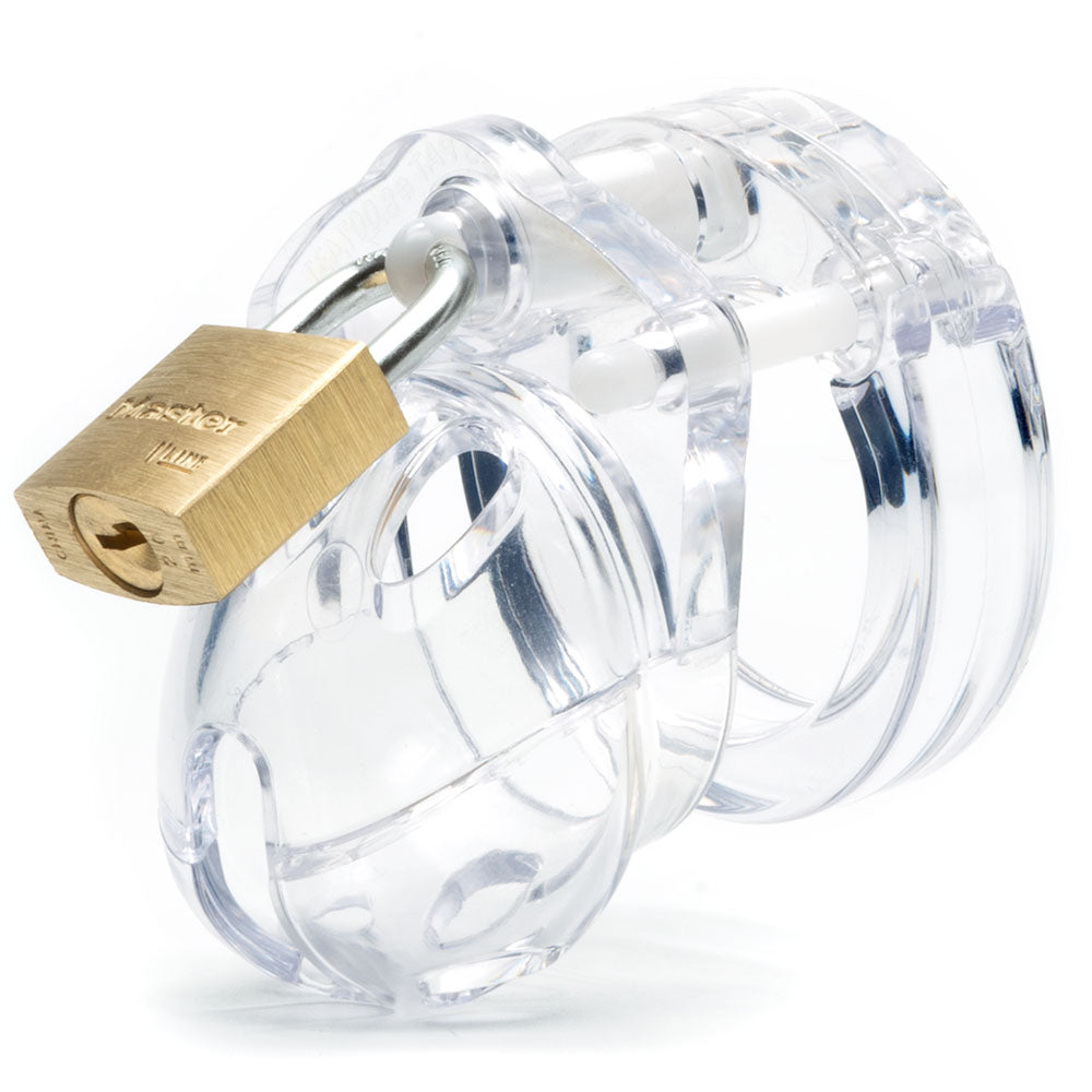 Mini-Me Black Chastity Cock Cage Kit -  -  1.25 Inch Cock Cage Kit