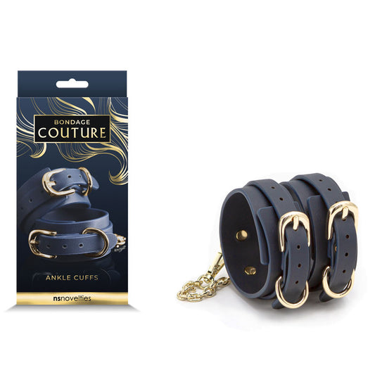Bondage Couture Ankle Cuffs -  -  Restraints