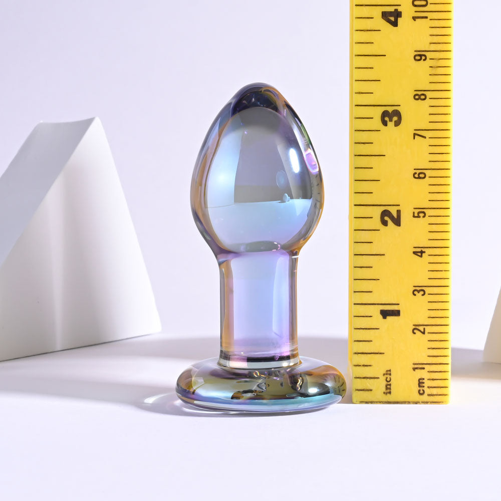 Playboy Pleasure JEWELS PLUG -  Glass 8.5 cm Butt Plug