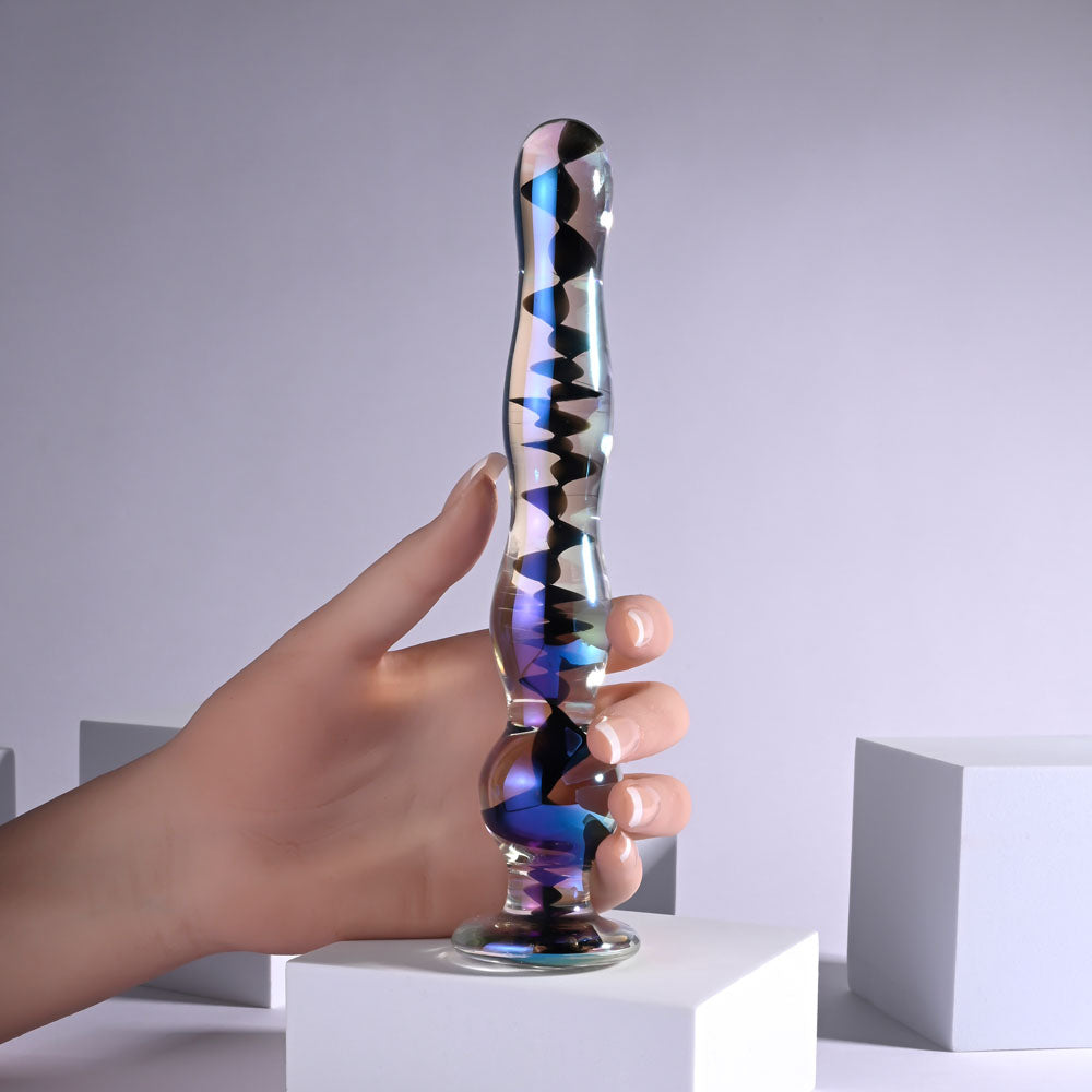 Playboy Pleasure JEWELS WAND -  Glass 20.3 cm Dildo