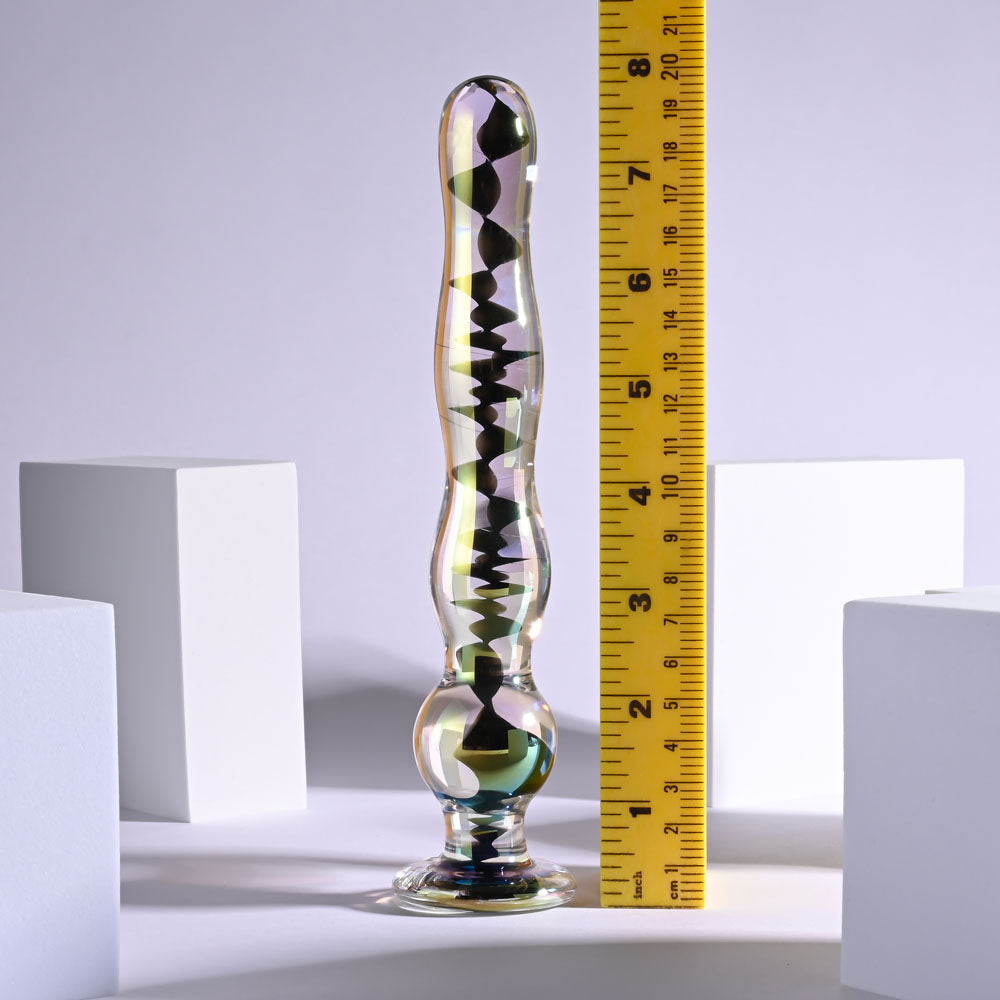 Playboy Pleasure JEWELS WAND -  Glass 20.3 cm Dildo