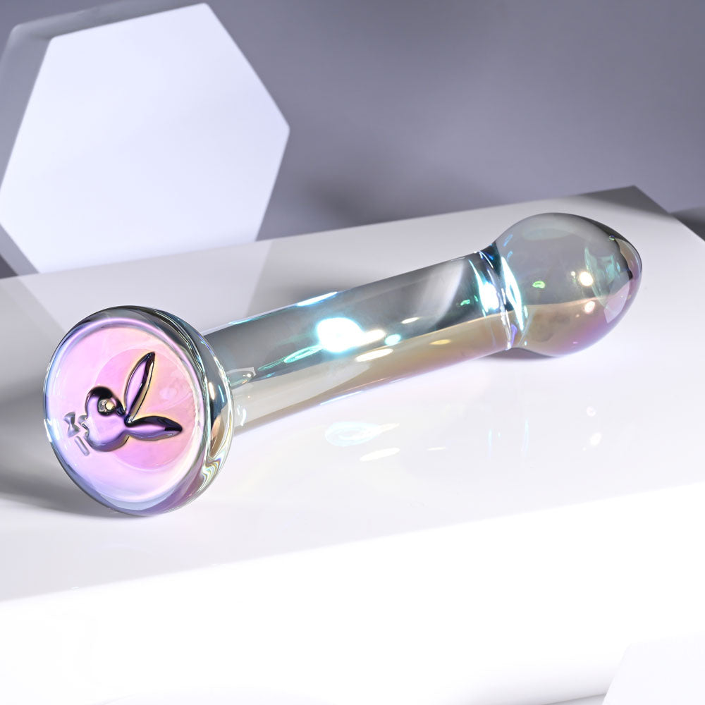 Playboy Pleasure JEWELS KING -  Glass 16.3 cm Dildo