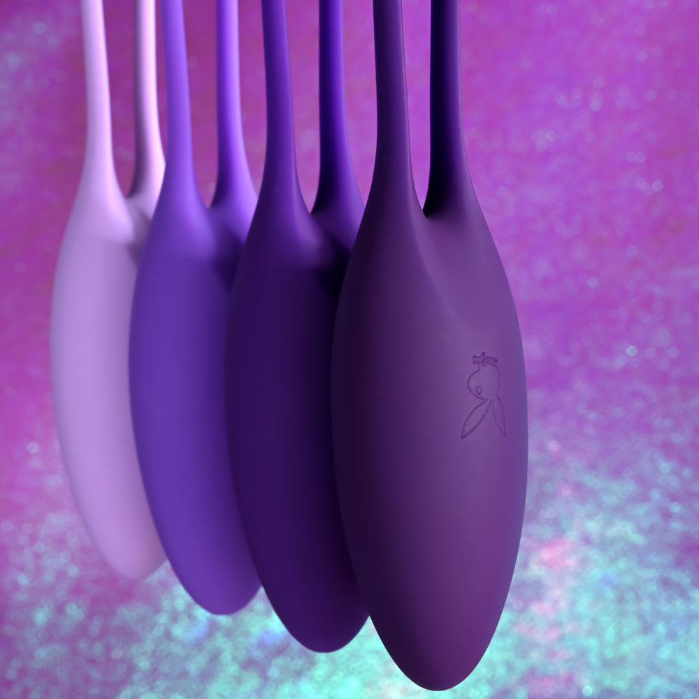Playboy Pleasure PUT IN WORK -  Kegel Ball Set - Set of 4