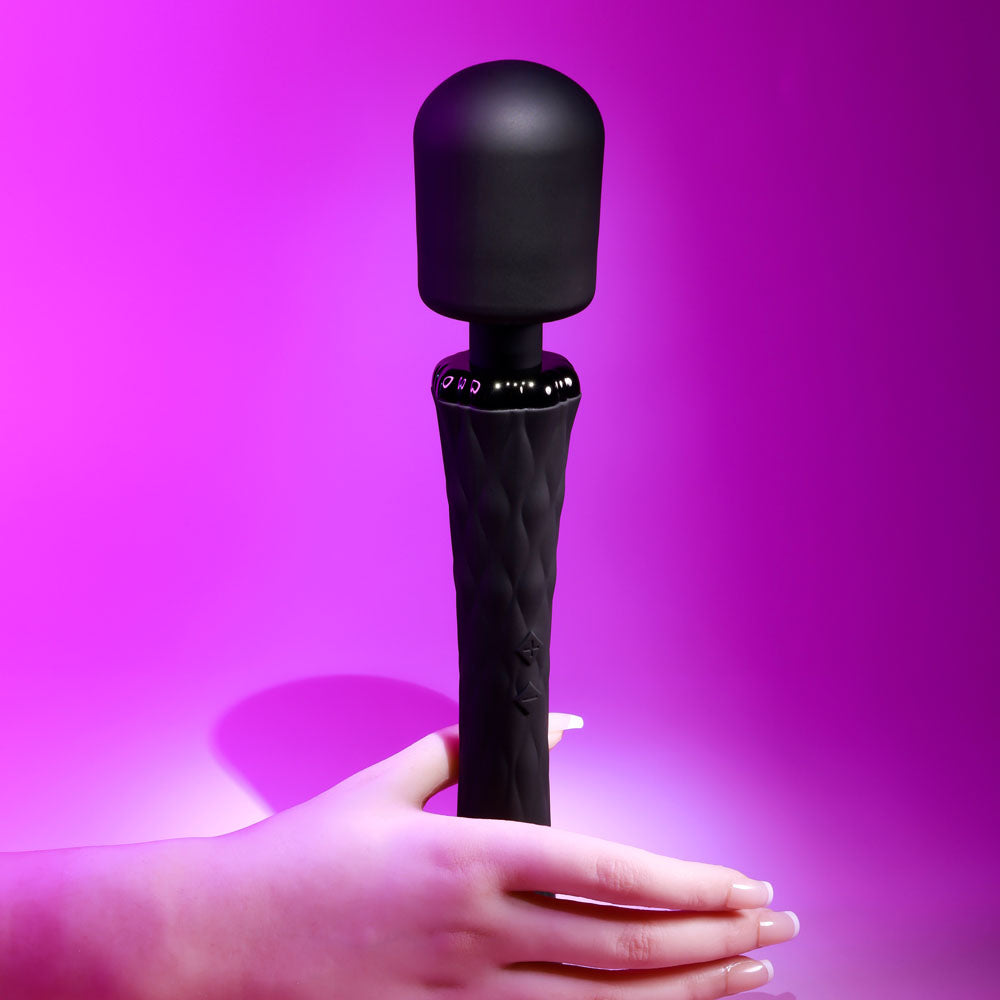 Playboy Pleasure ROYAL -  29.2 cm USB Rechargeable Massage Wand