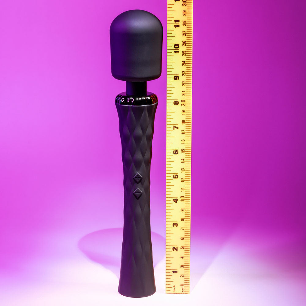 Playboy Pleasure ROYAL -  29.2 cm USB Rechargeable Massage Wand
