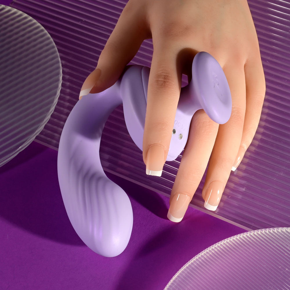 Playboy Pleasure REV ME UP -  USB Rechargeable Dual Motor Curved Vibrator
