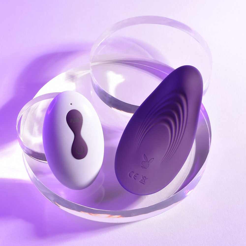 Playboy Pleasure OUR LITTLE SECRET -  USB Rechargeable Panty Vibrator with Wireless Remote Control
