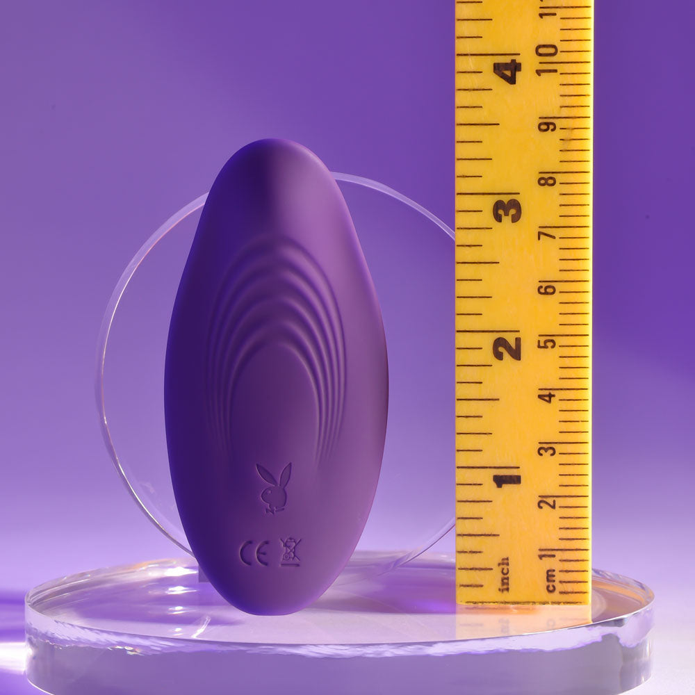Playboy Pleasure OUR LITTLE SECRET -  USB Rechargeable Panty Vibrator with Wireless Remote Control